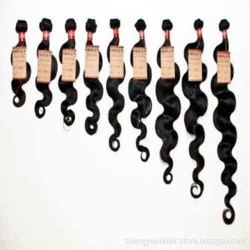 Factory Price Pretty 5A Grade 100% Human Virgin Body Hair Weave